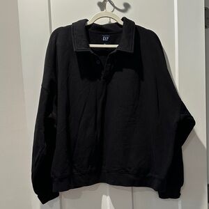 GAP XL pullover collared sweatshirt